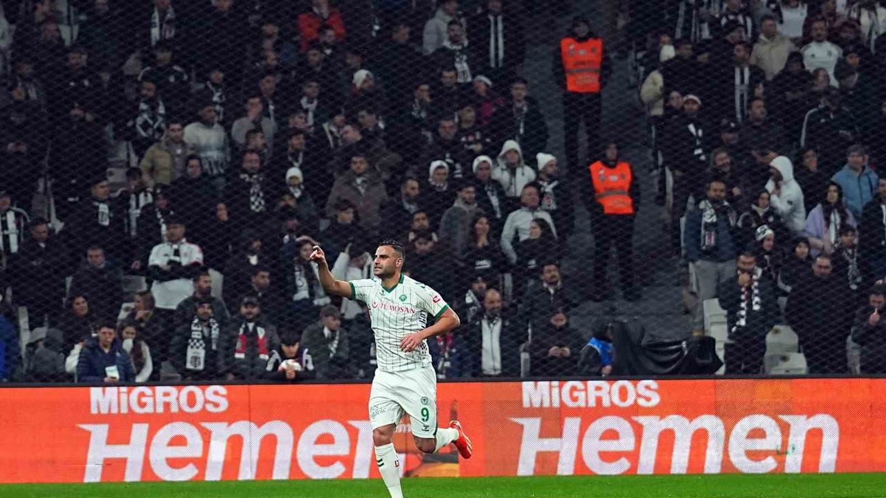 Beşiktaş 1-1 Konyaspor (İlk Yarı) - Trendyol Süper Lig 20. Hafta