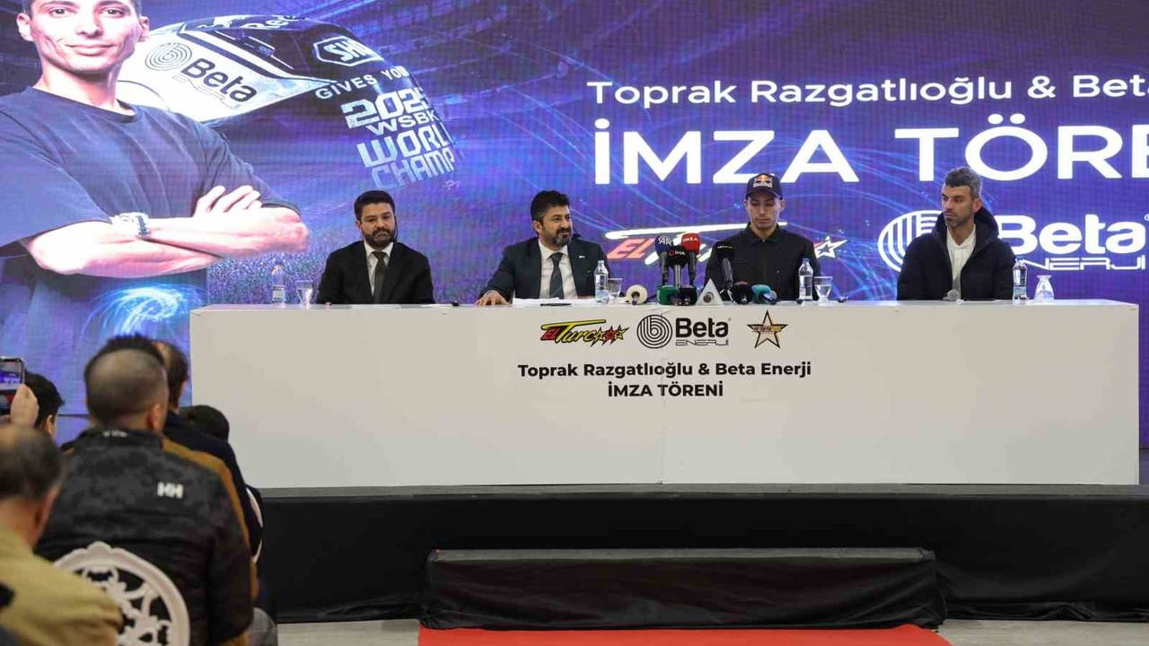 Beta Enerji, Toprak Razgatlıoğlu ile 'Güç Birliği'ni Yeniledi