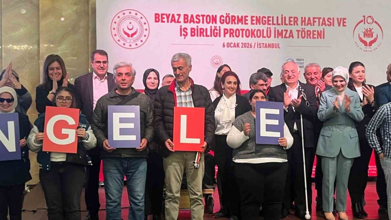 Beyaz Baston İstanbul'da: Görme Engelliler Haftası'nda İş Birliği