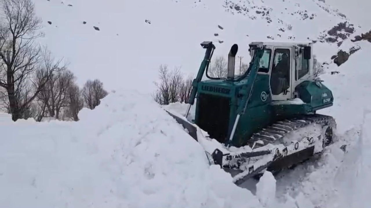 Beytüşşebap'ta Kar 2 Metreyi Aştı: Ekipler Vardiyalı Çalışıyor