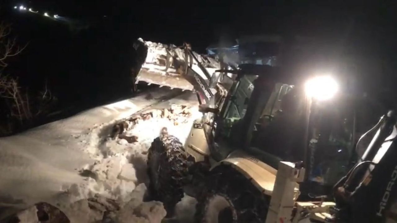 Beytüşşebap'ta Kaymakamlıktan Cevizağaç Köyüne Yakacak Desteği