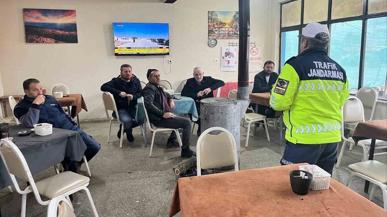 Bilecik Osmaneli'de Köylere Kış Trafik Güvenliği E…