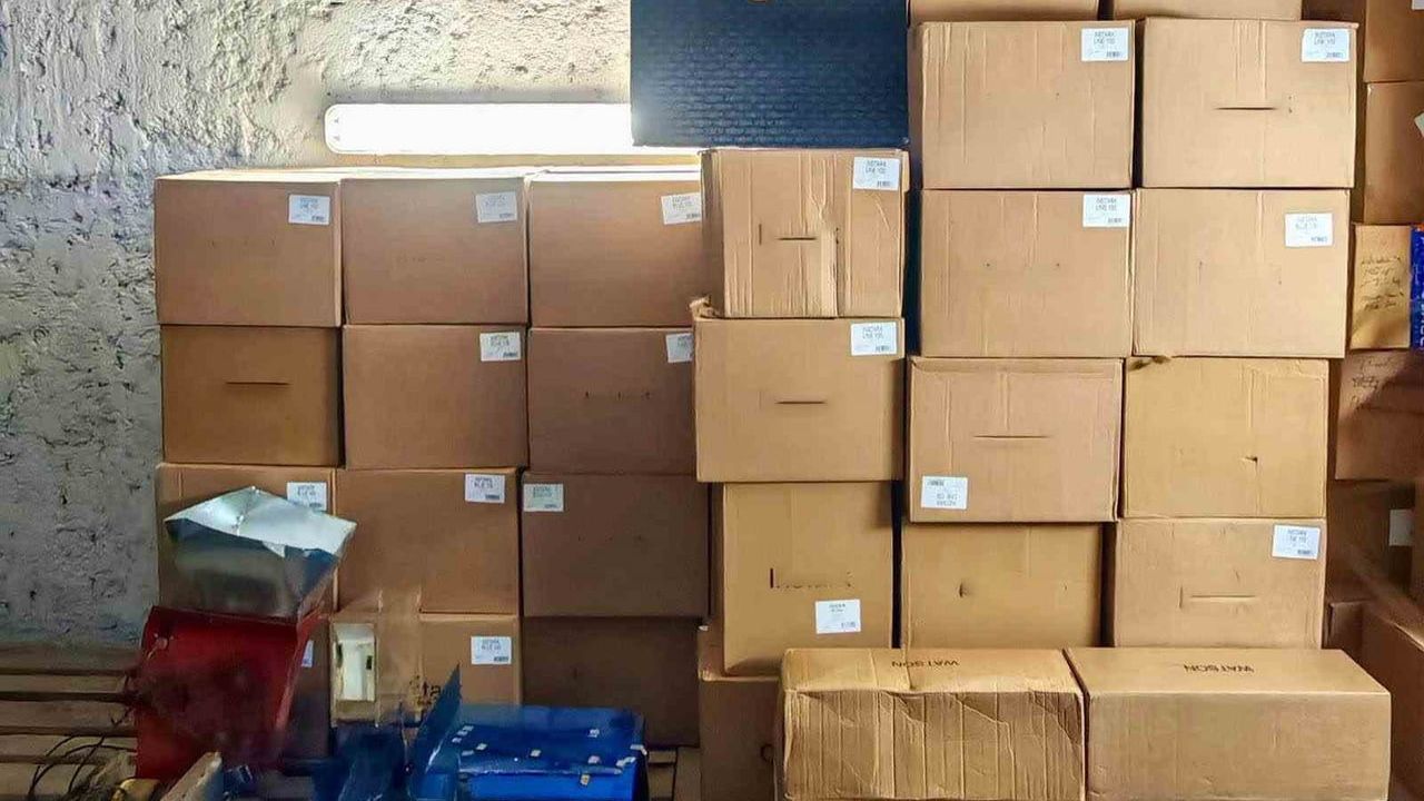 Bilecik’te 93 bin 600 Makaron Ele Geçirildi