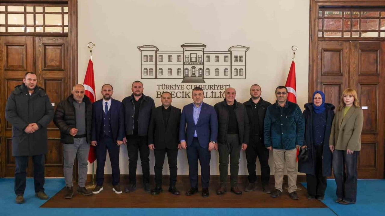 Bilecik'te Esnaf Talepleri Masaya Yatırıldı: Vali Sözer Harun Dilek'i Kabul Etti