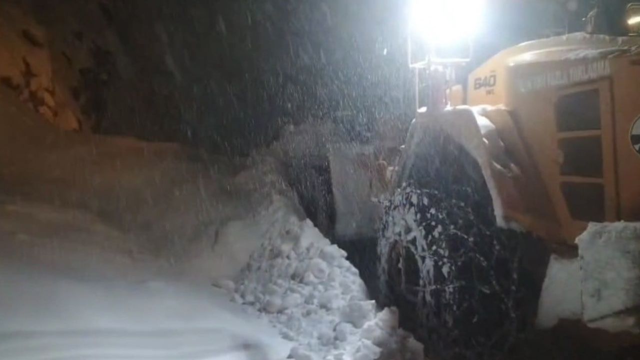 Bitlis–Hizan Karayolunda Seyidava'da Çığ: Ulaşım Kontrollü Sağlanıyor