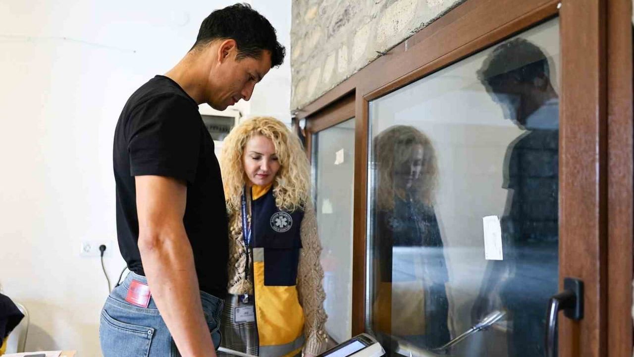 Bodrum Belediyesi'nin 'Gezen Tartı' Projesiyle Ücretsiz Vücut Analizi