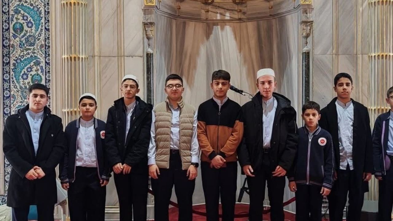 Bolvadinli Gençler Ankara'da Hafızlık Tespit Sınavında