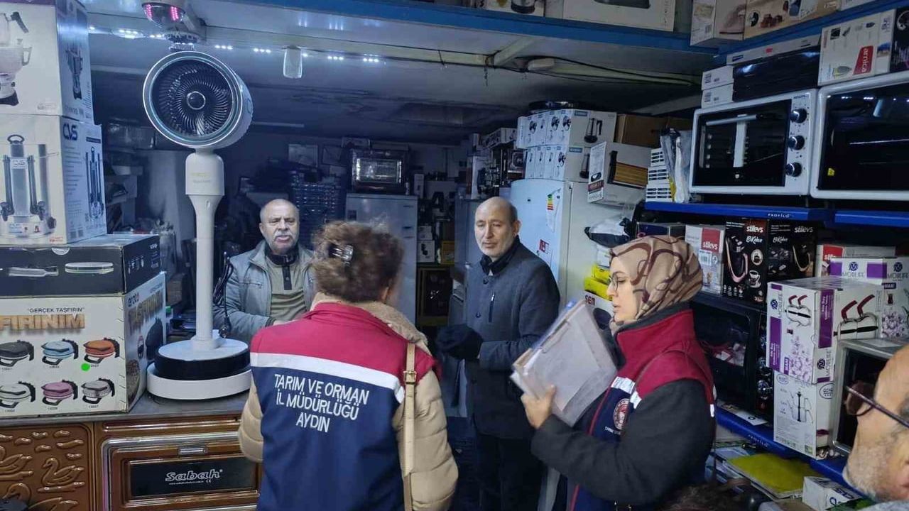 Bozdoğan'da Gübre, Tüp ve Proteknik Satış Noktalarına Patlayıcı Denetimi