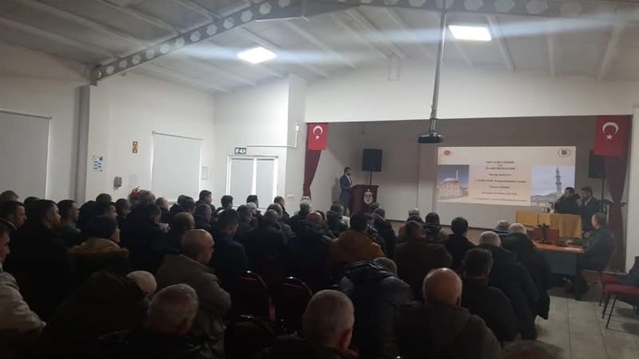 Bozüyük Açık Ceza İnfaz Kurumu'nda Miraç Kandili Programı