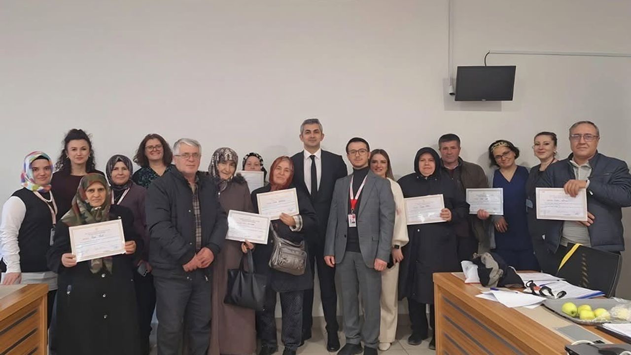 Bozüyük Devlet Hastanesi'nde 2026'nın İlk Diyabet Okulu Tamamlandı