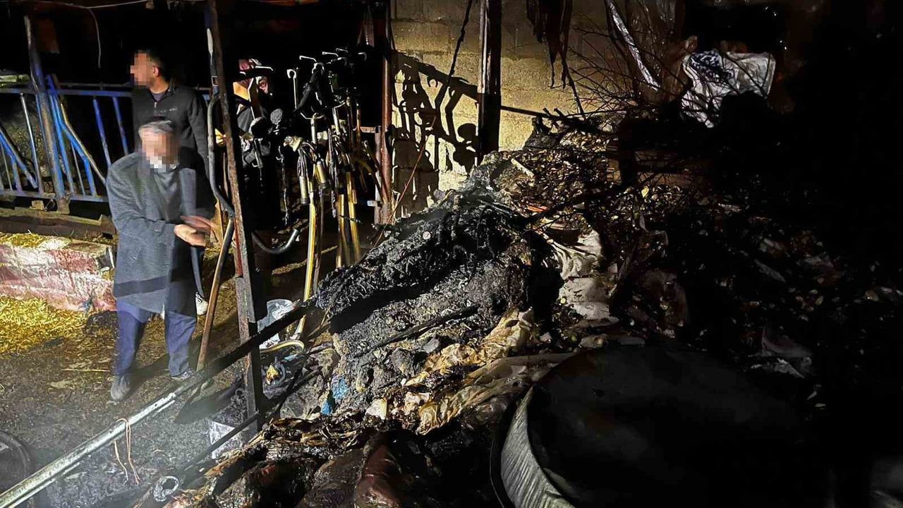 Burdur'da Ahır Yangını: Gölhisar Yusufça'da Ciddi Hasar