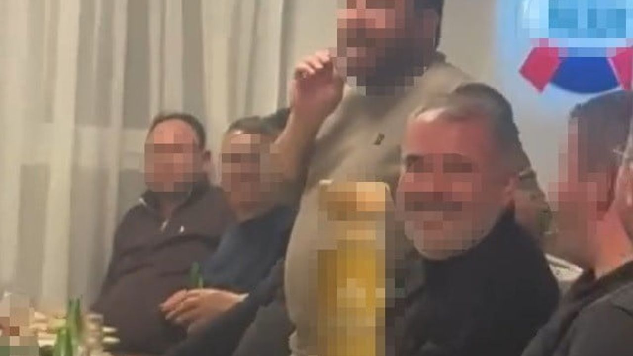 Burdur'da Alkol Masasında Sela Okunmasına Soruşturma