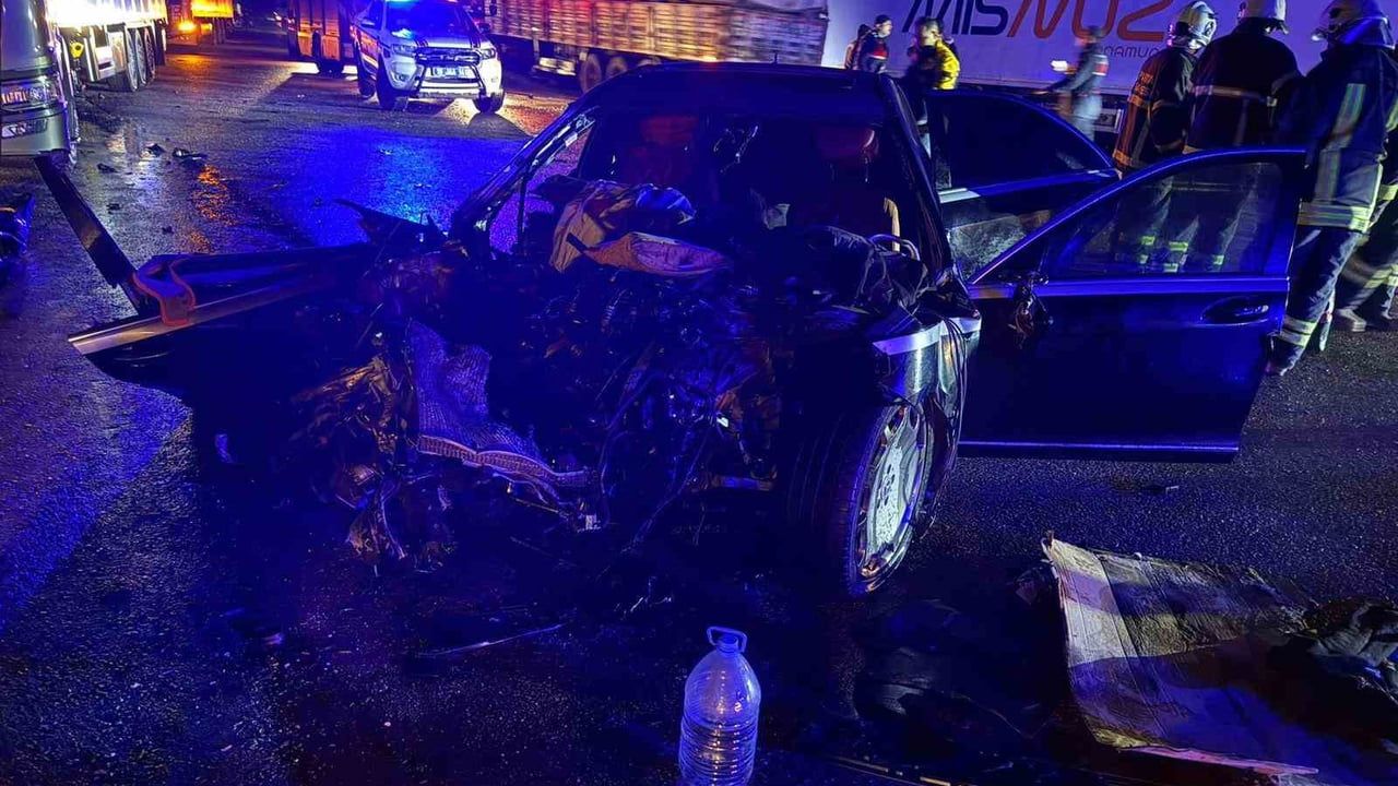 Burdur'da Antalya-Isparta Karayolu Kazasında Ölü Sayısı 2'ye Yükseldi