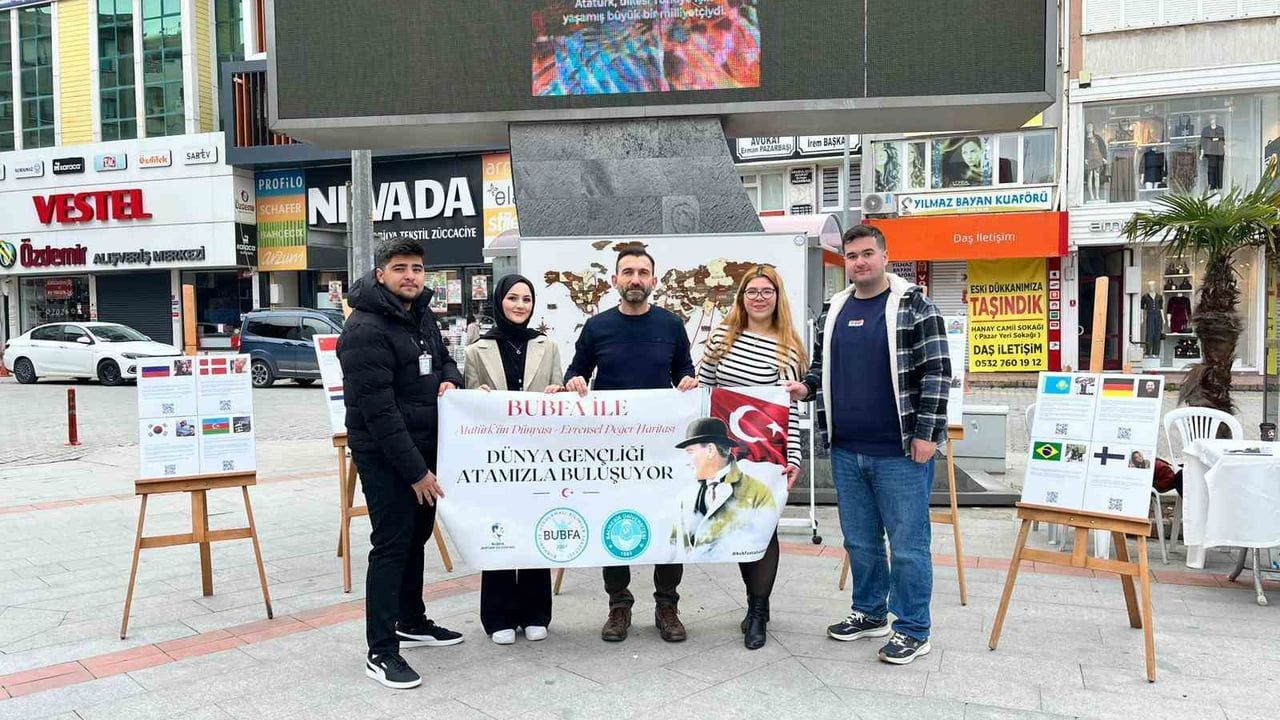 Burhaniye'de 'Atatürk’ün Dünyası' Projesi: Evrensel Değer Haritası