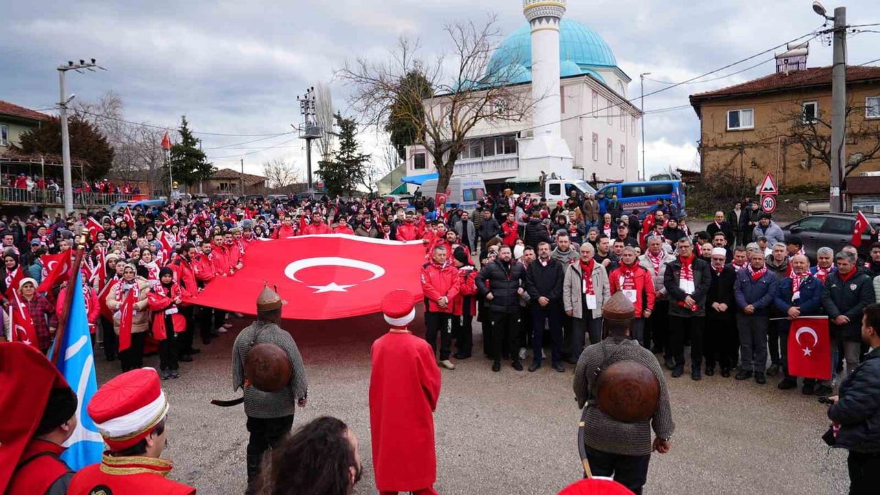 Bursa’da Sarıkamış Şehitleri 111’inci Yıldönümünde Yürüyüş ve Dualarla Anıldı