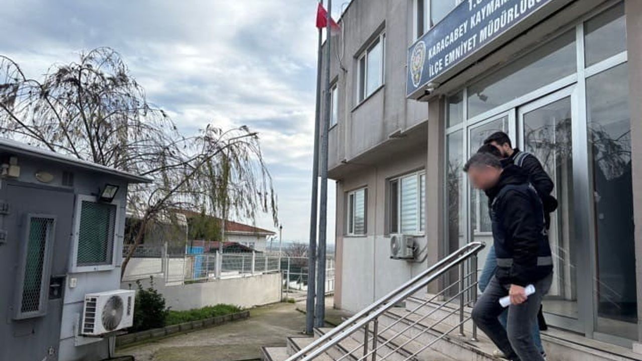 Bursa Karacabey'de kesinleşmiş 8 yıl 4 ay hapis cezası olan şüpheli yakalandı