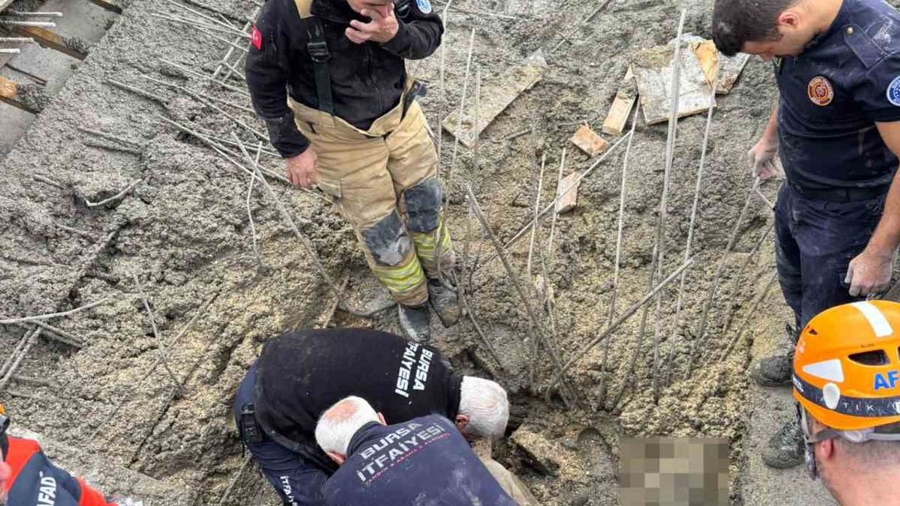 Bursa Kestel'de BESOB İnşaat Çökmesi: 1 İşçi Öldü, 2 Kurtarıldı