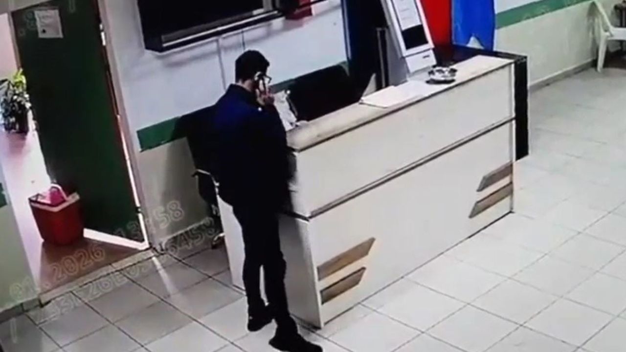 Büyükçekmece'de Cep Telefonu Hırsızı Güvenlik Kamerasında