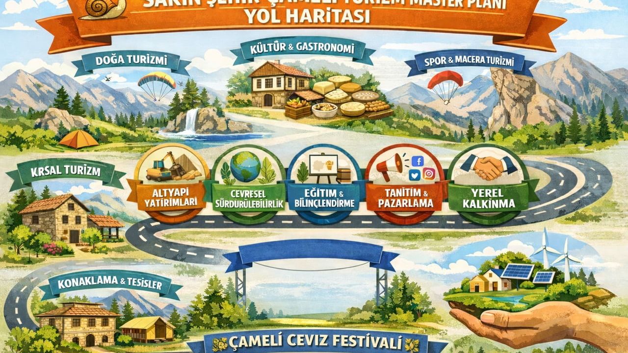 Çameli Turizm Master Planı: 2026-2030 Yol Haritası Yayınlandı