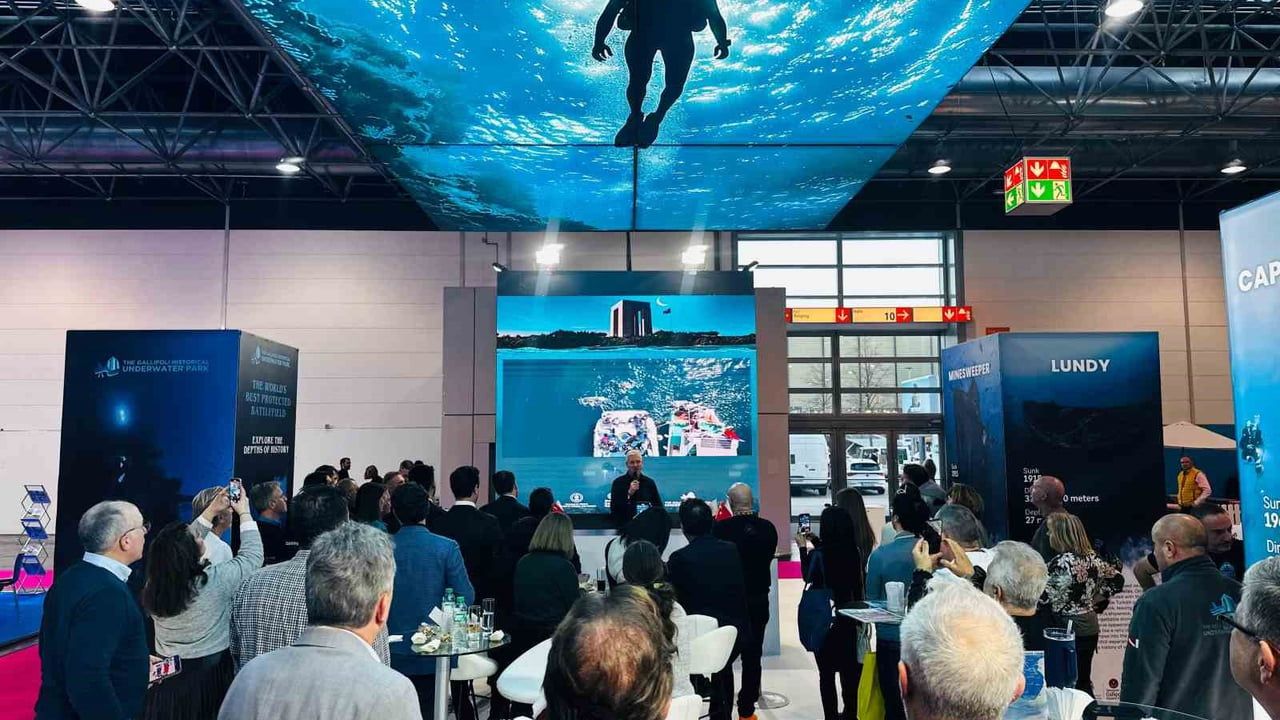 Çanakkale Boğazı’nda 'Derin Miras' ile savaş gemis…