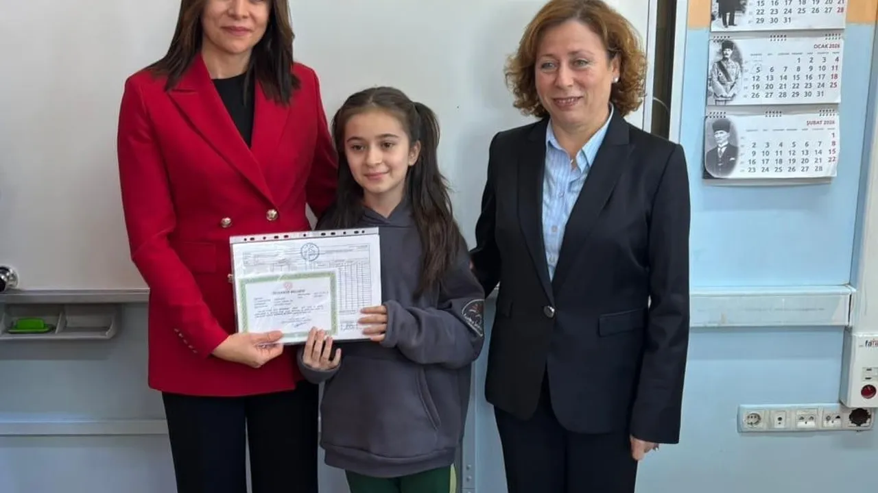 Çanakkale'de 80 bin 283 Öğrenci Karne Sevinci