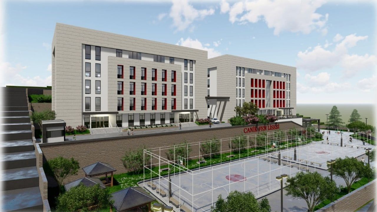 Canik Fen Lisesi Bölgenin En Donanımlı Kampüslerinden Olacak
