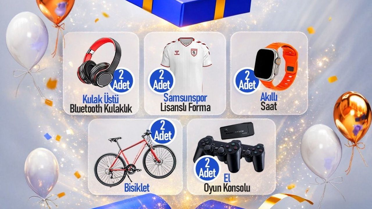 Canik’te Karne Hediyesi Çekilişi Başvuruları Sürüyor