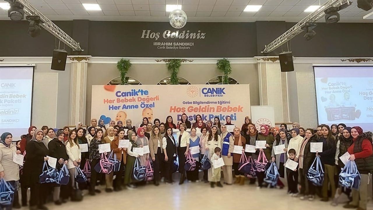 Canik’te Sandıkçı: Aile Bütçesine Destek İçin Bebek Paketleri ve Eğitimler