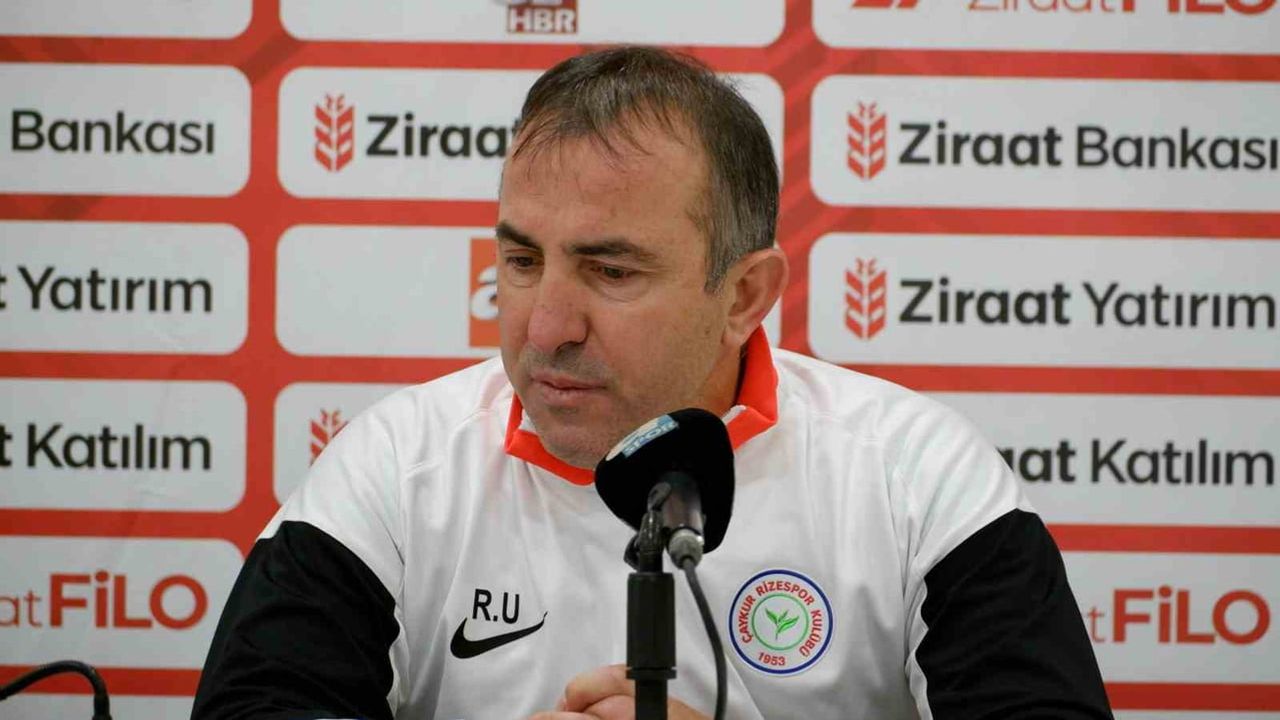 Çaykur Rizespor'da Recep Uçar: Avantajı Kaybettik, Son Maça Kadar Kovalayacağız