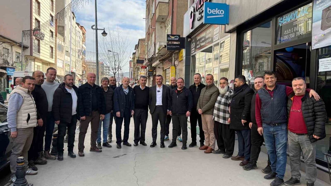 Çetinkaya Ankara Caddesi’nde Esnaf ve Vatandaşlarla Buluştu