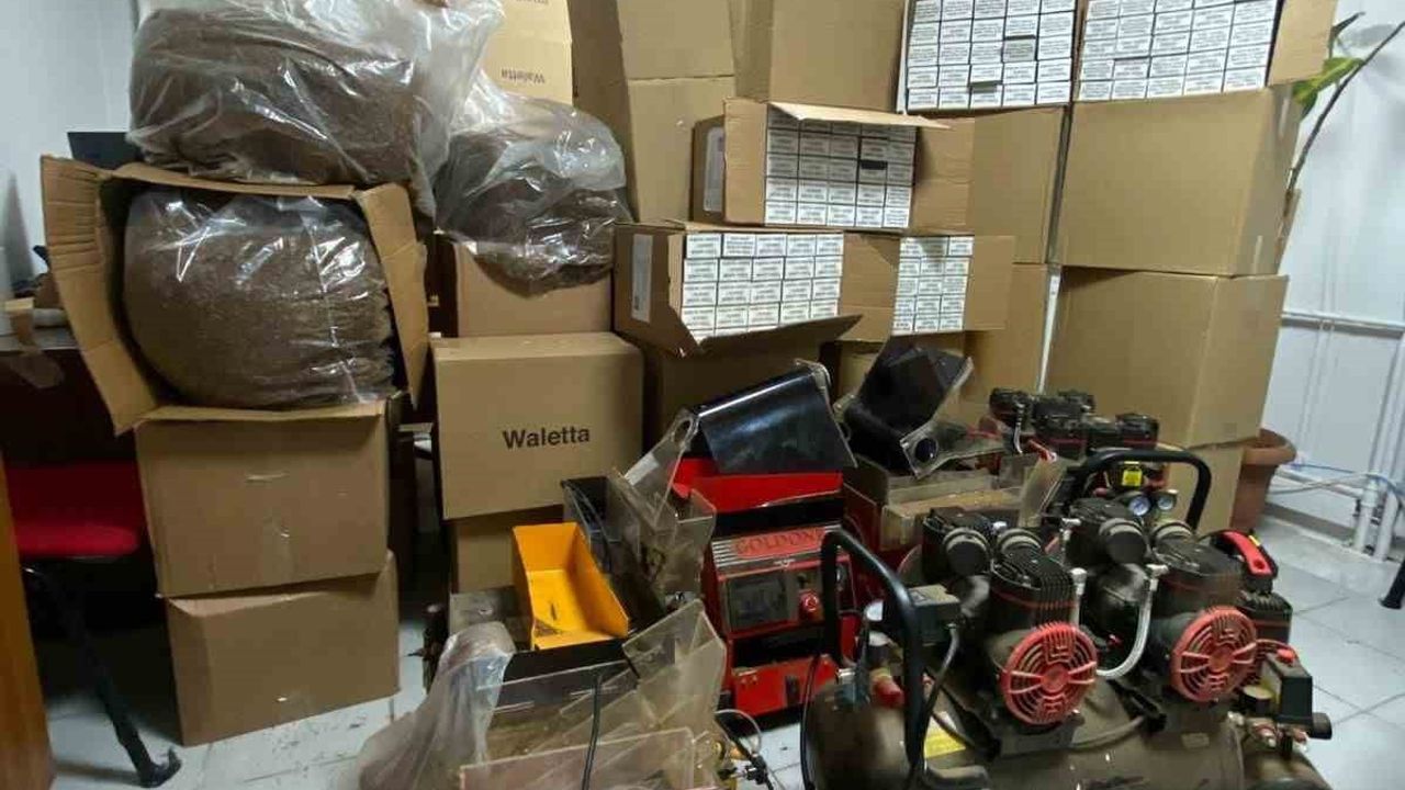 Çiçekdağı'nda Kaçak Tütün Operasyonu: 2 Kişi Gözaltında