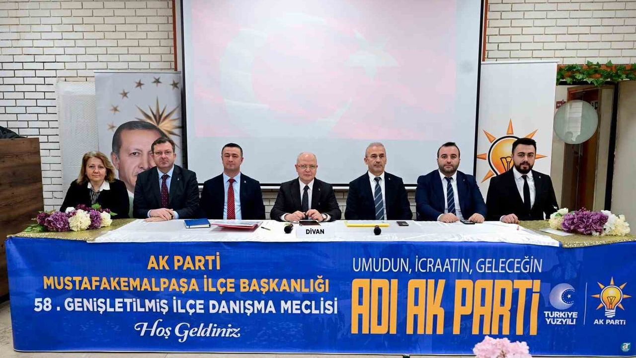 Davut Gürkan: İyi ki AK Parti, iyi ki Cumhurbaşkanımız Recep Tayyip Erdoğan var - Mustafakemalpaşa ziyareti