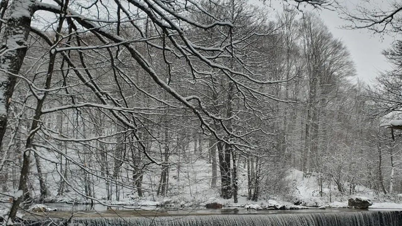 Demirköy'de Kartpostallık Kış: Velika Deresi Bembeyaz Görüntüler