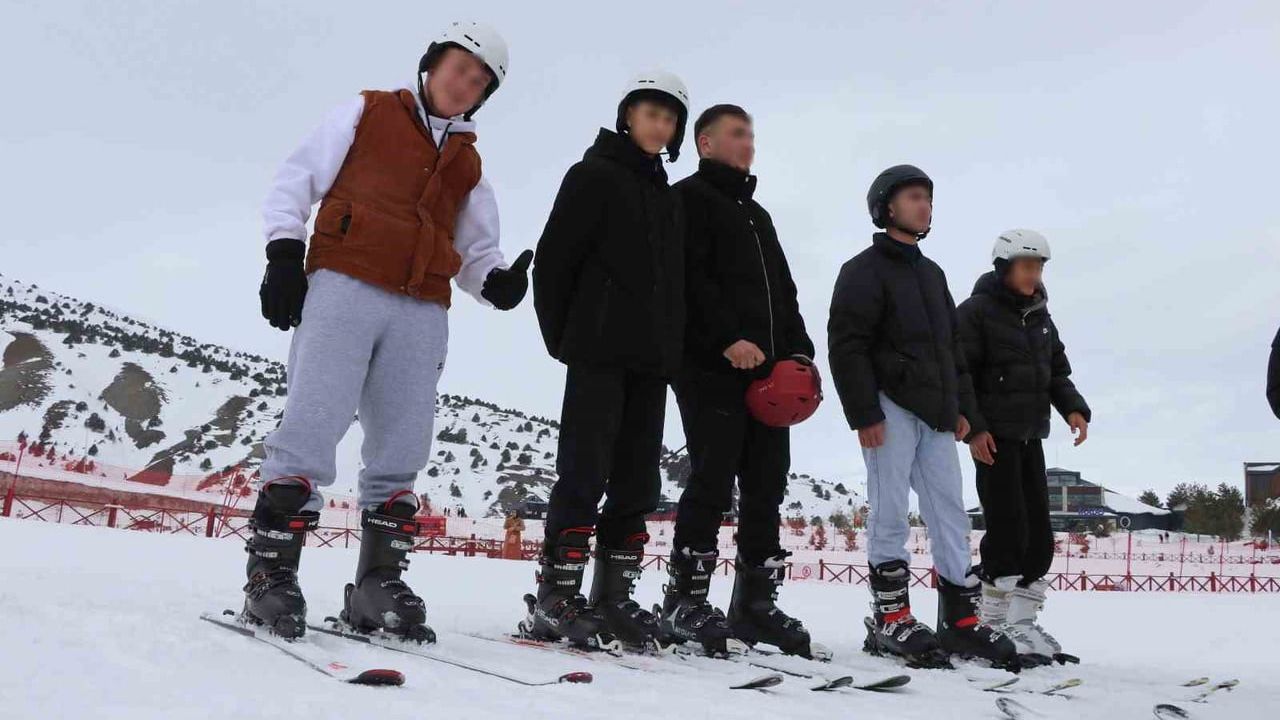 Denetimli Serbestlik'ten SSÇ'lere Ergan Dağı'nda 'Beyaz' Dokunuş