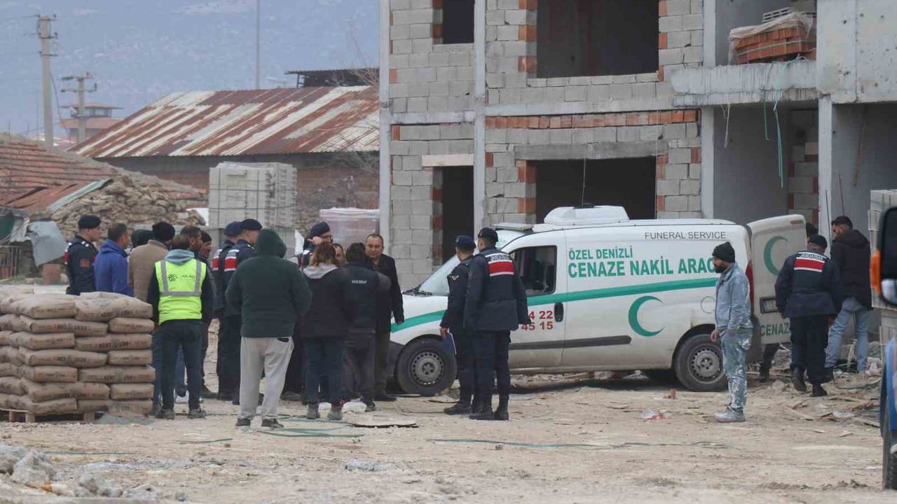 Denizli'de İnşaat İşçisi 5. Kattan Asansör Boşluğuna Düştü