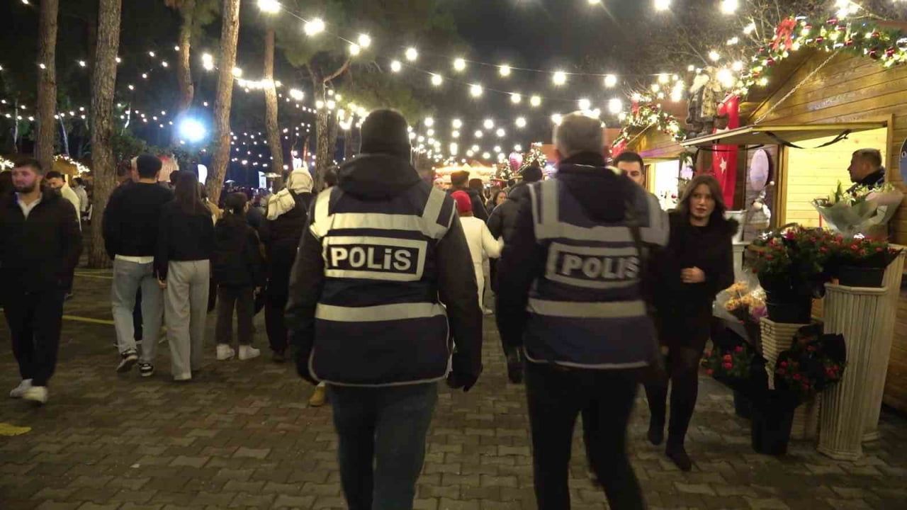 Denizli Emniyeti Yılbaşı Denetiminde: 3 bin 78 Ara…