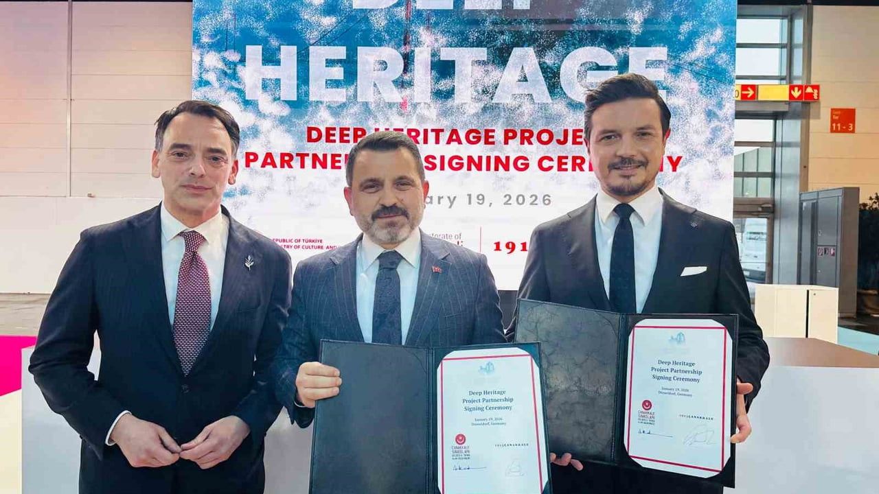 Derin Miras Projesi Düsseldorf'ta Tanıtıldı: Çanakkale Batıkları Korunacak