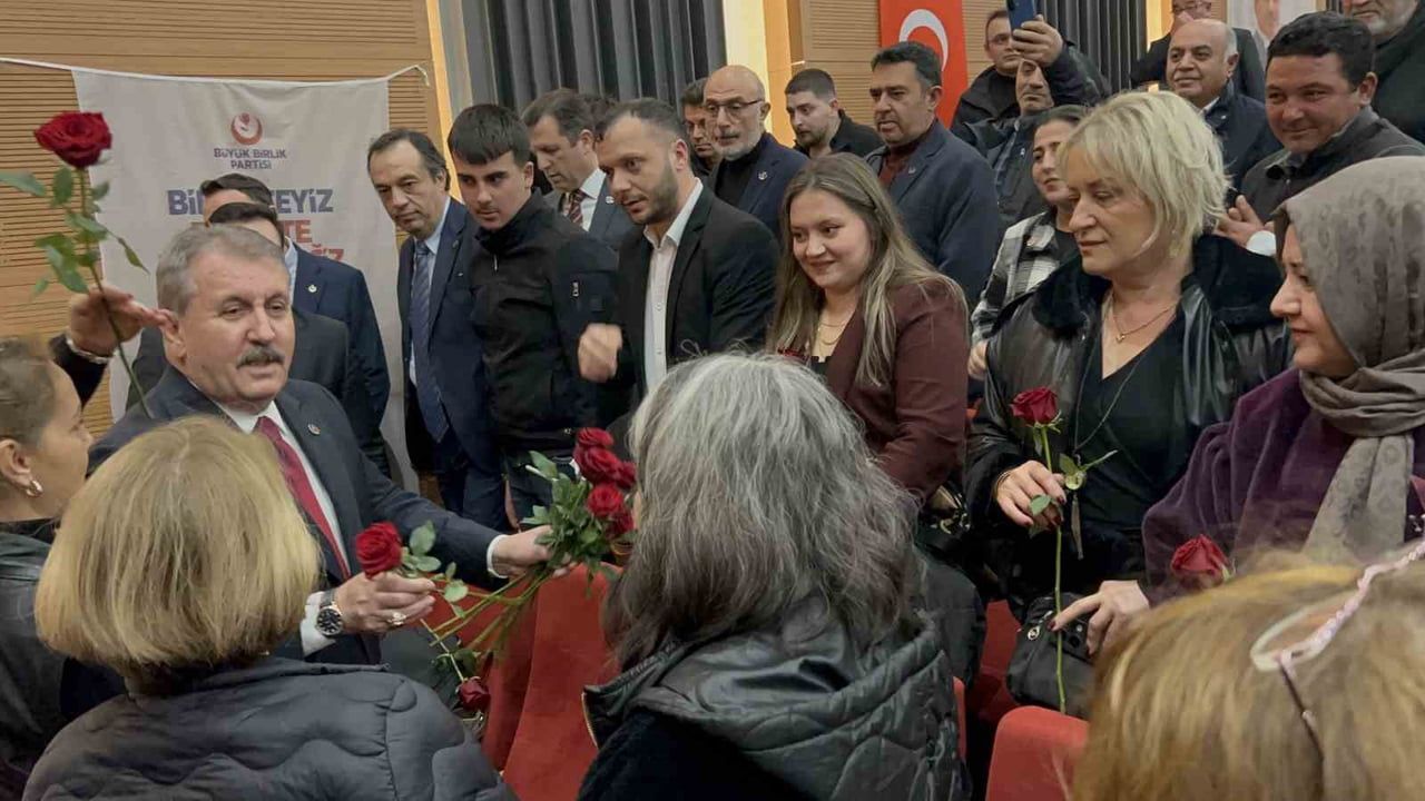 Destici: "Terörle Müzakere Olmaz, Mücadeleyle Kökü Kazınmalı" — BBP Çanakkale Kongresi