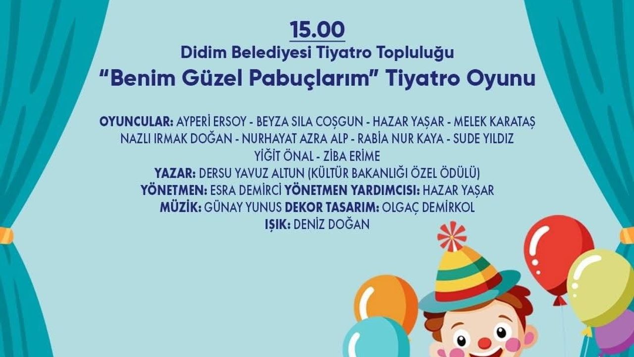 Didim'de Sömestr Coşkusu: DİGEM'de Bubble Show ve Tiyatro