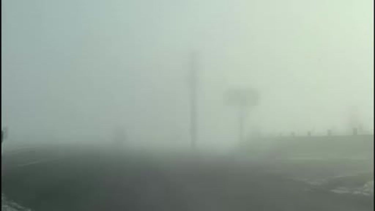 Diyarbakır'da Yoğun Sis: Görüş Mesafesi 10 Metreye Düştü