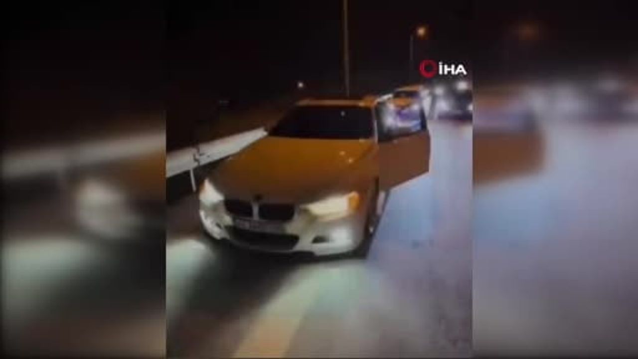 Dörtyol'da Otobanda Makasla Yarış: 4 Sürücü Yakalandı