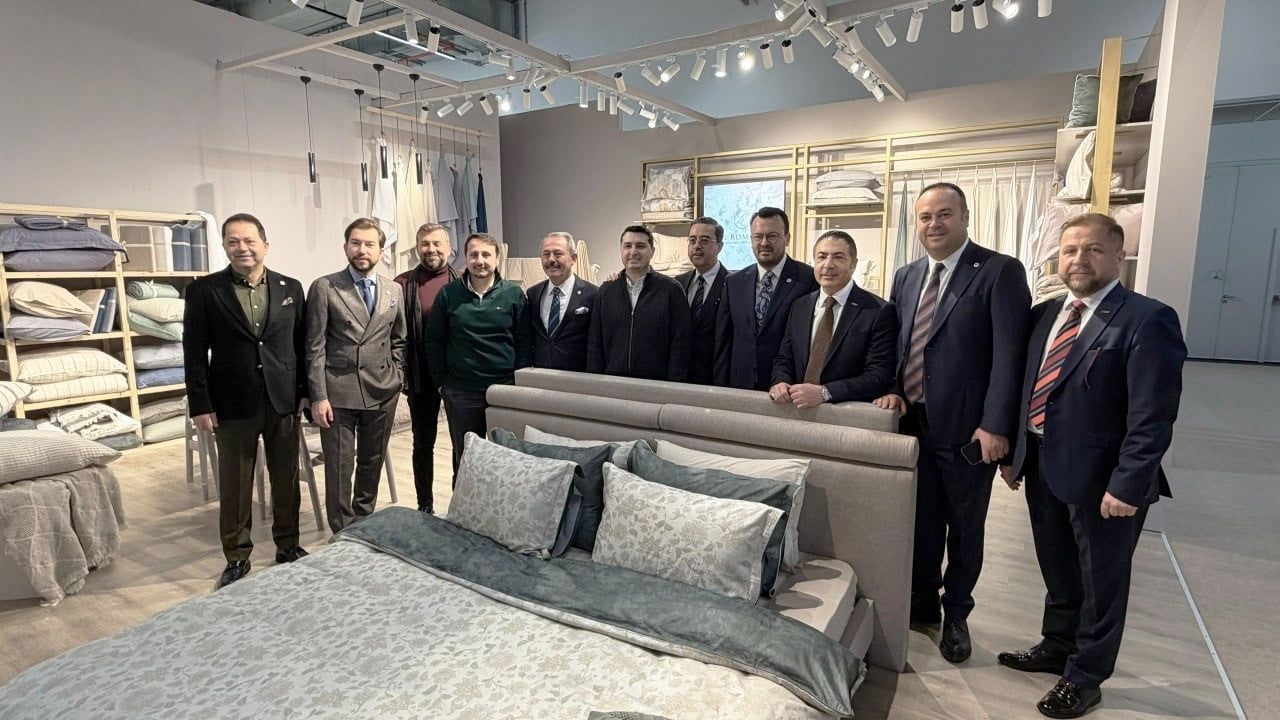 DTO Başkanı Uğur Erdoğan Heimtextil 2026'da Denizlili Firmaları Yalnız Bırakmadı