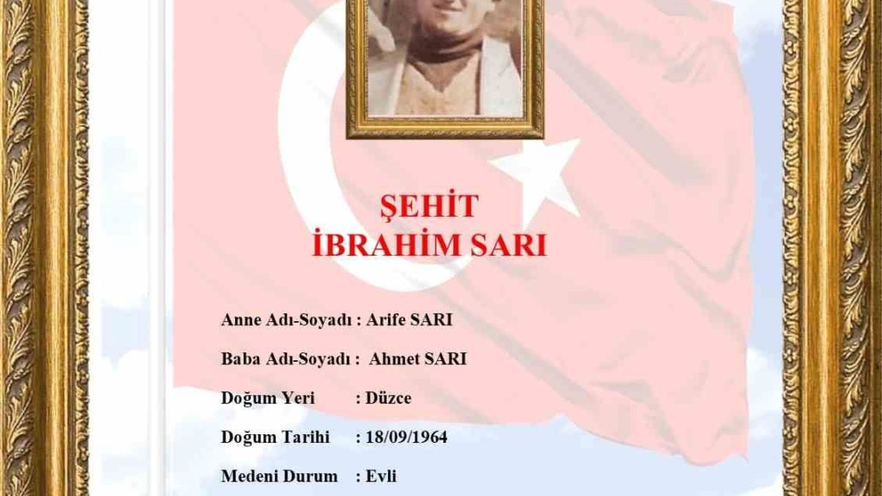 Düzce'de Jandarma Şehitleri Kabir Başında Anıldı