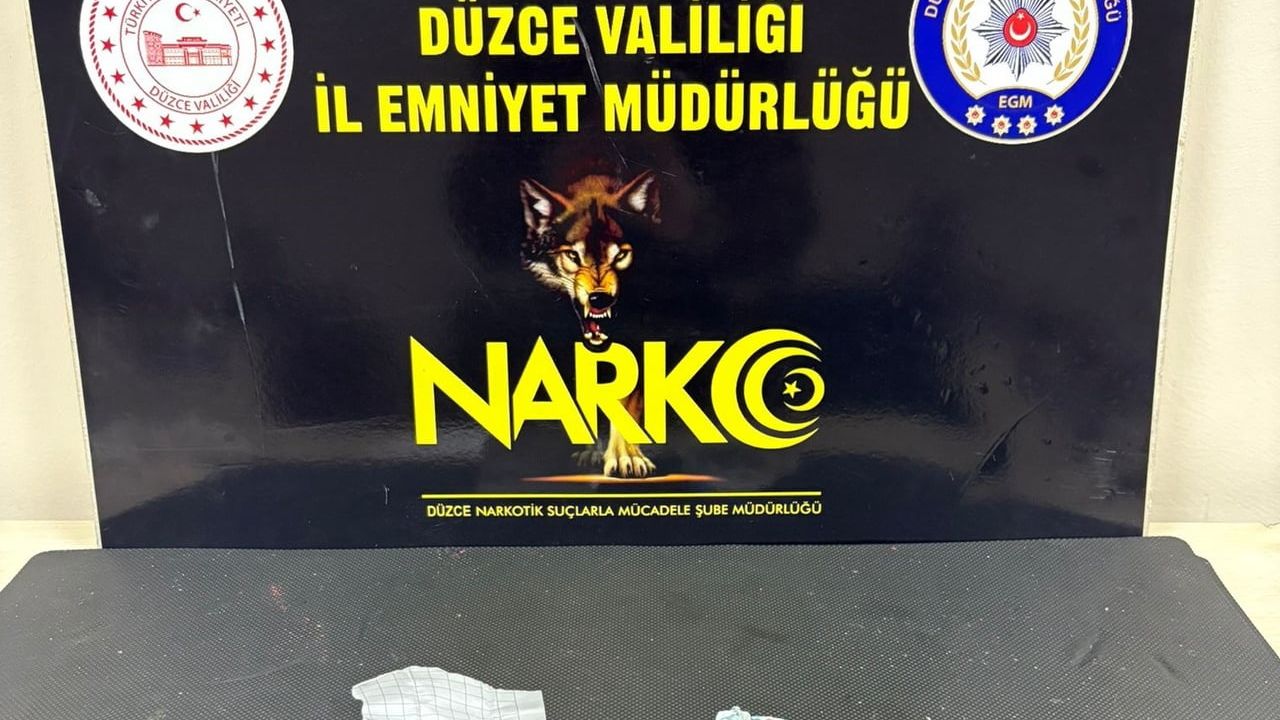 Düzce'de Narkotik Operasyonu: 2 Kişi Tutuklandı