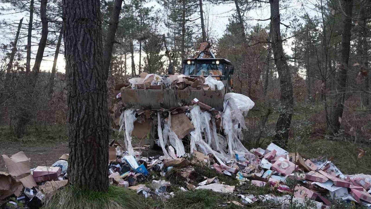 Düzce Kent Ormanı'nda Çöp Kirliliği: Temizlik Ekipleri Müdahale Etti