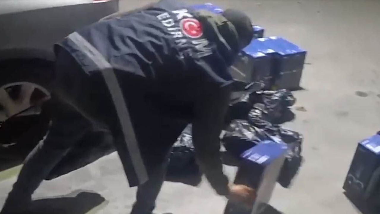 Edirne'de 2 Milyon TL'lik Kaçak Ürün Operasyonu
