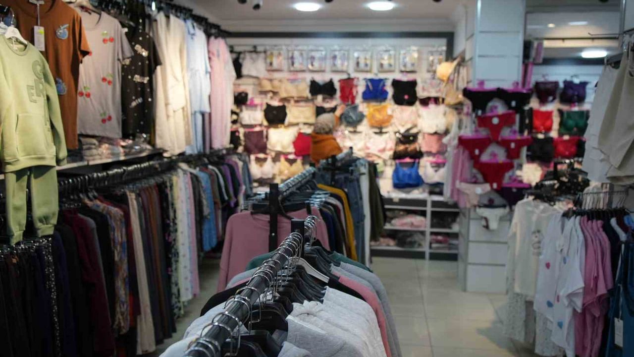 Edirne'de İç Çamaşırı Hırsızlığı Kamerada