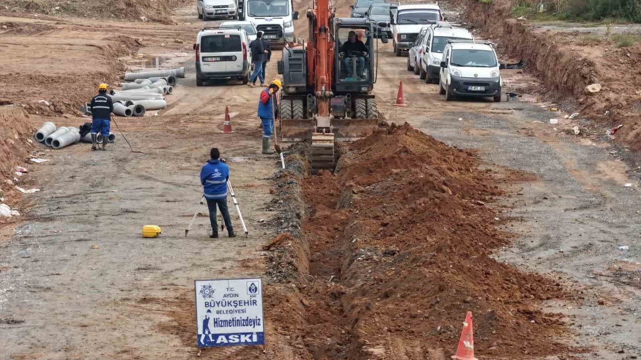 Efeler'de 4 Milyon TL'lik Kanalizasyon Yatırımı — Çerçioğlu'nun Altyapı Hamlesi