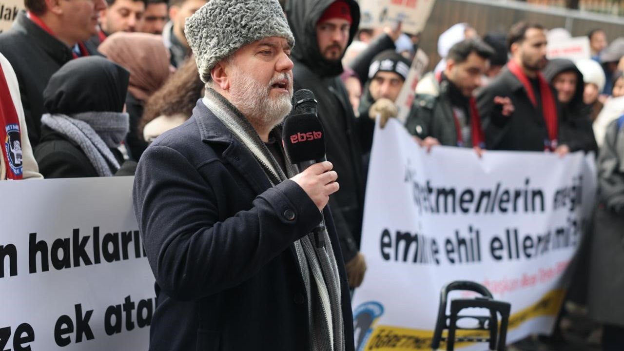 EĞİTİM-BİR-SEN’den MEB Önündeki Ek Atama Eylemine Destek