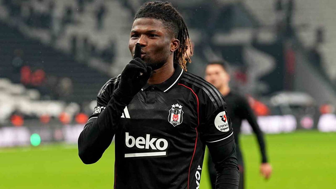 El Bilal Toure'den Beşiktaş'a son dakika golü — Ligde 5. gol